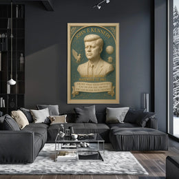 John F. Kennedy 35Th President Poster