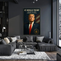 Donald Trump 47th President Political or Propaganda Poster PosterGoat