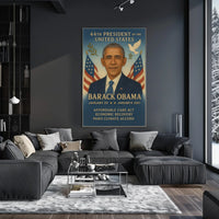 Obama Presidency Commemorative Art Historical or Presidential Poster