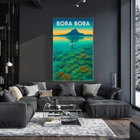 Bora Bora Serenity Poster