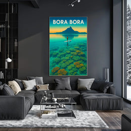 Bora Bora Serenity Poster