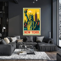 Iconic New York Poster