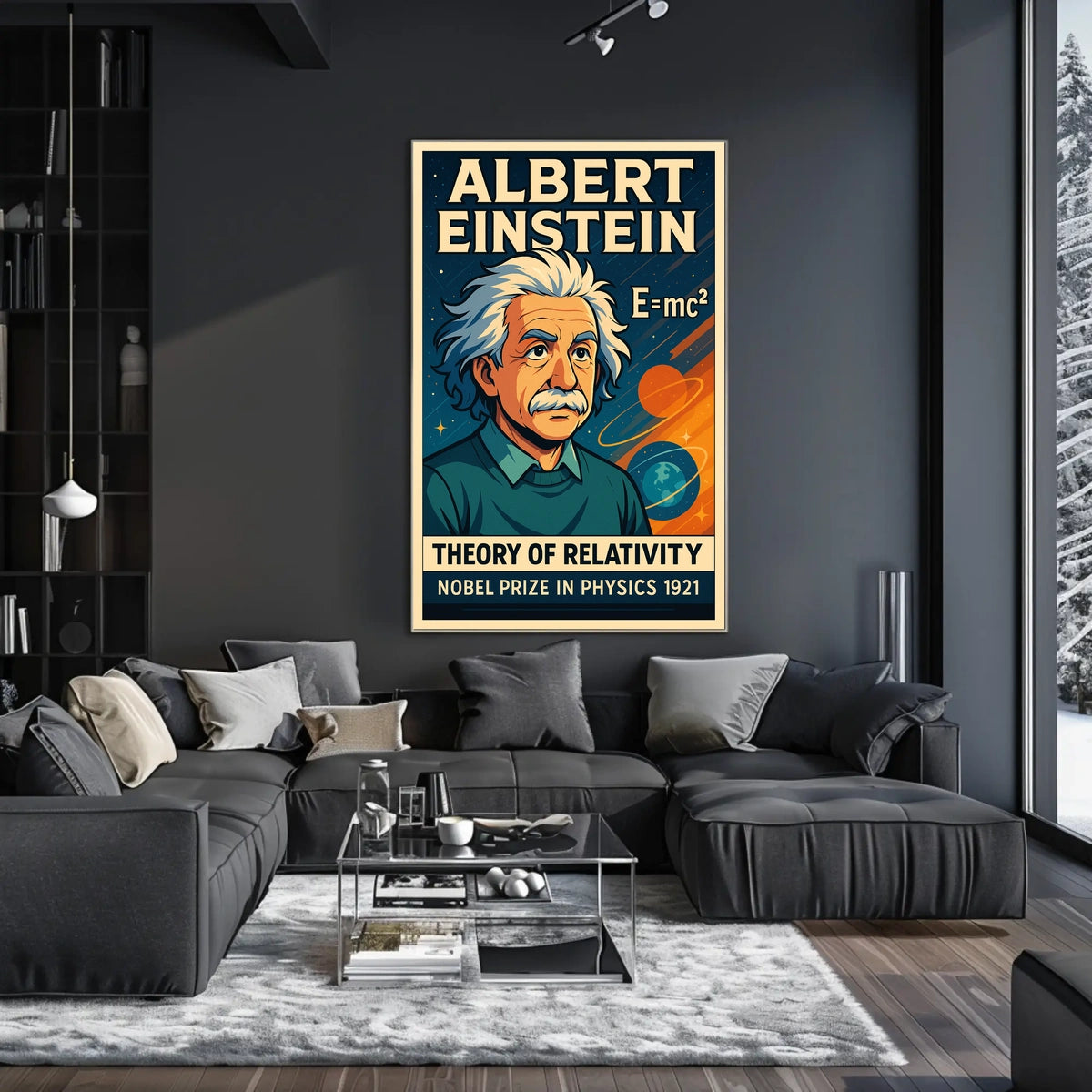 Albert Einstein Nobel Prize In Physics Poster