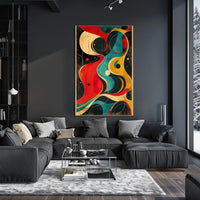 Abstract Modern Minimalist Art Poster