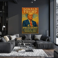 Donald Trump 47Th President Poster
