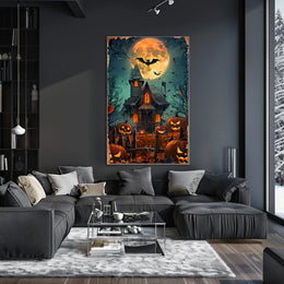 Haunted Halloween Night Poster