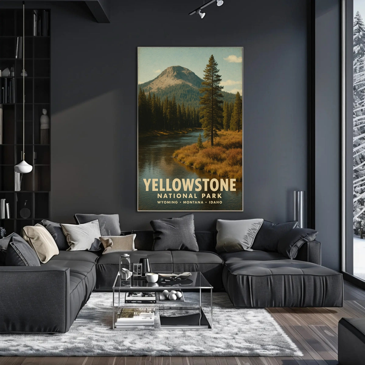 Yellowstone National Park Poster