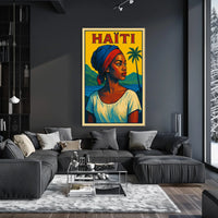 Haiti A Vibrant Tribute Poster