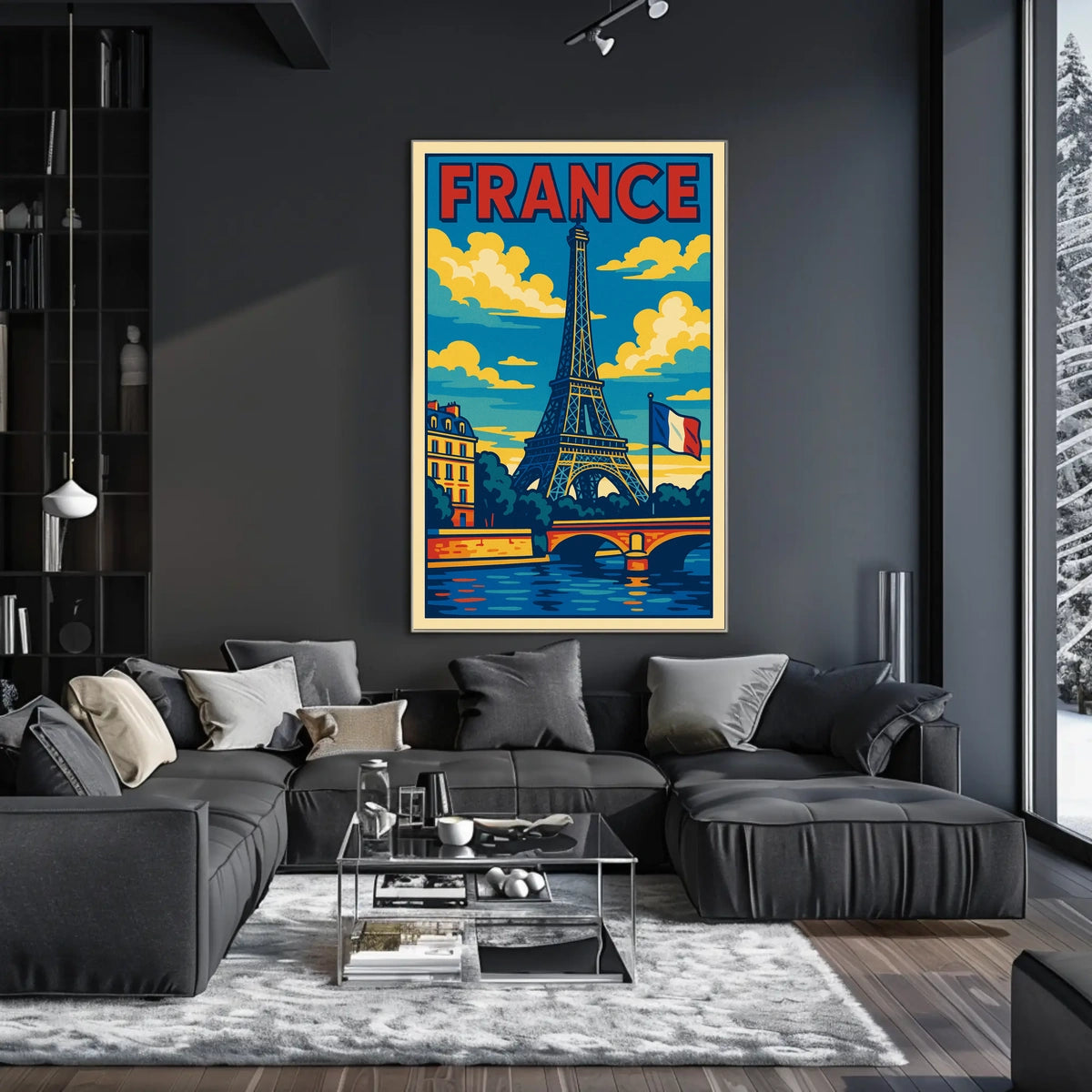 France Travel Poster