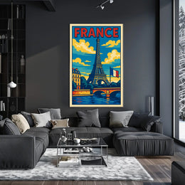 France Travel Poster