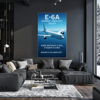 Boeing E-6A Mercury Flight Poster