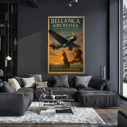 Bellanca Aircruiser A Legend of Aviation Poster