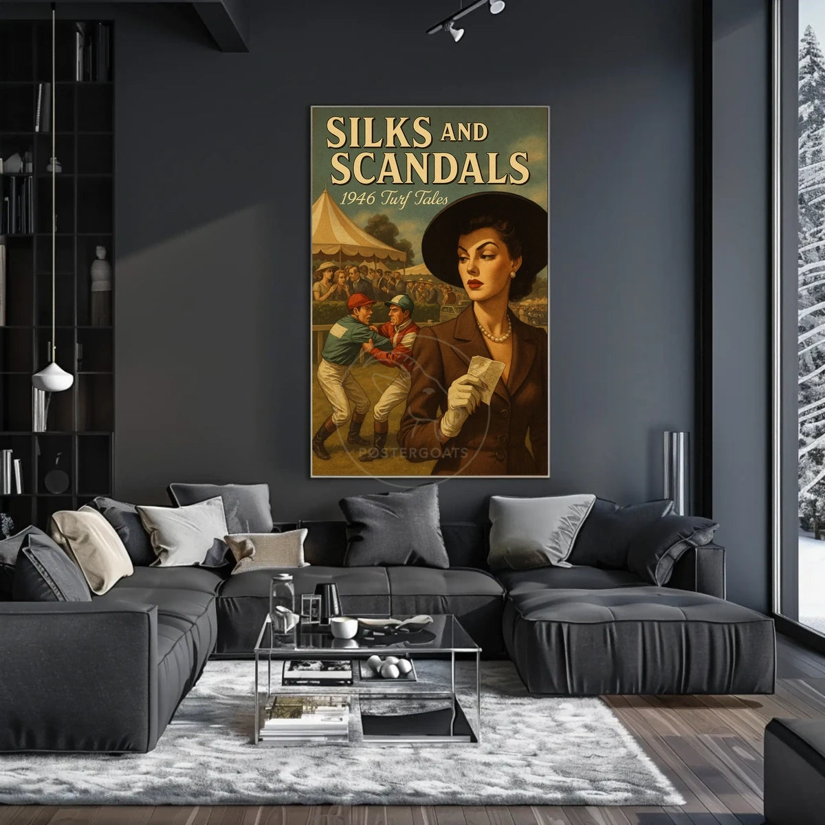 Silks and Scandals Horse Racing Drama Sports Poster