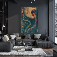 Serpentine Allure Art Poster for Home Decor PosterGoat