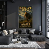 Bering Land Bridge Poster