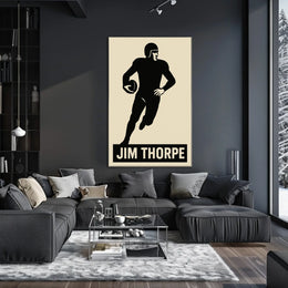 Jim Thorpe Athletic Legend Poster