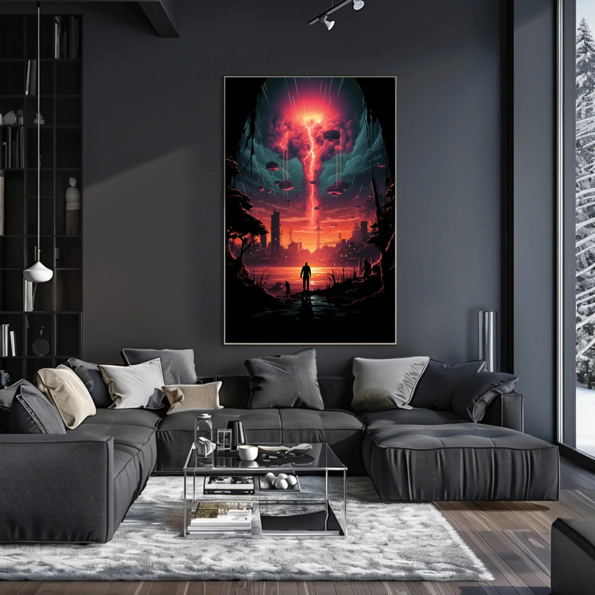 Apocalyptic Horizon Poster