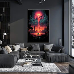 Apocalyptic Horizon Poster