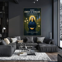Saint Emily de Vialar Light of the Unseen Poster PosterGoat