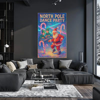 North Pole Dance Party Poster