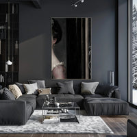 Aristocratic Woman in Vintage Lace Dress Heritage Poster PosterGoat