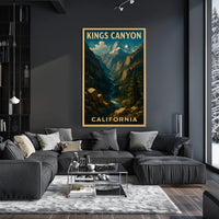 Kings Canyon National Park Poster