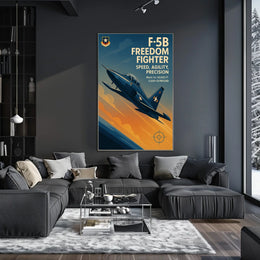 F-5B Freedom Fighter Poster