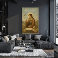 St. Germaine Cousin A Beacon of Humility Poster