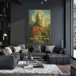 Pope Saint Gregory The Great Poster