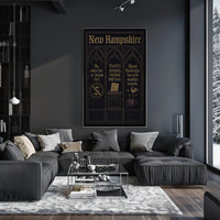 New Hampshire Highlights Poster