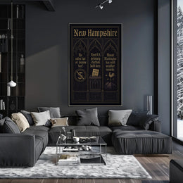 New Hampshire Highlights Poster