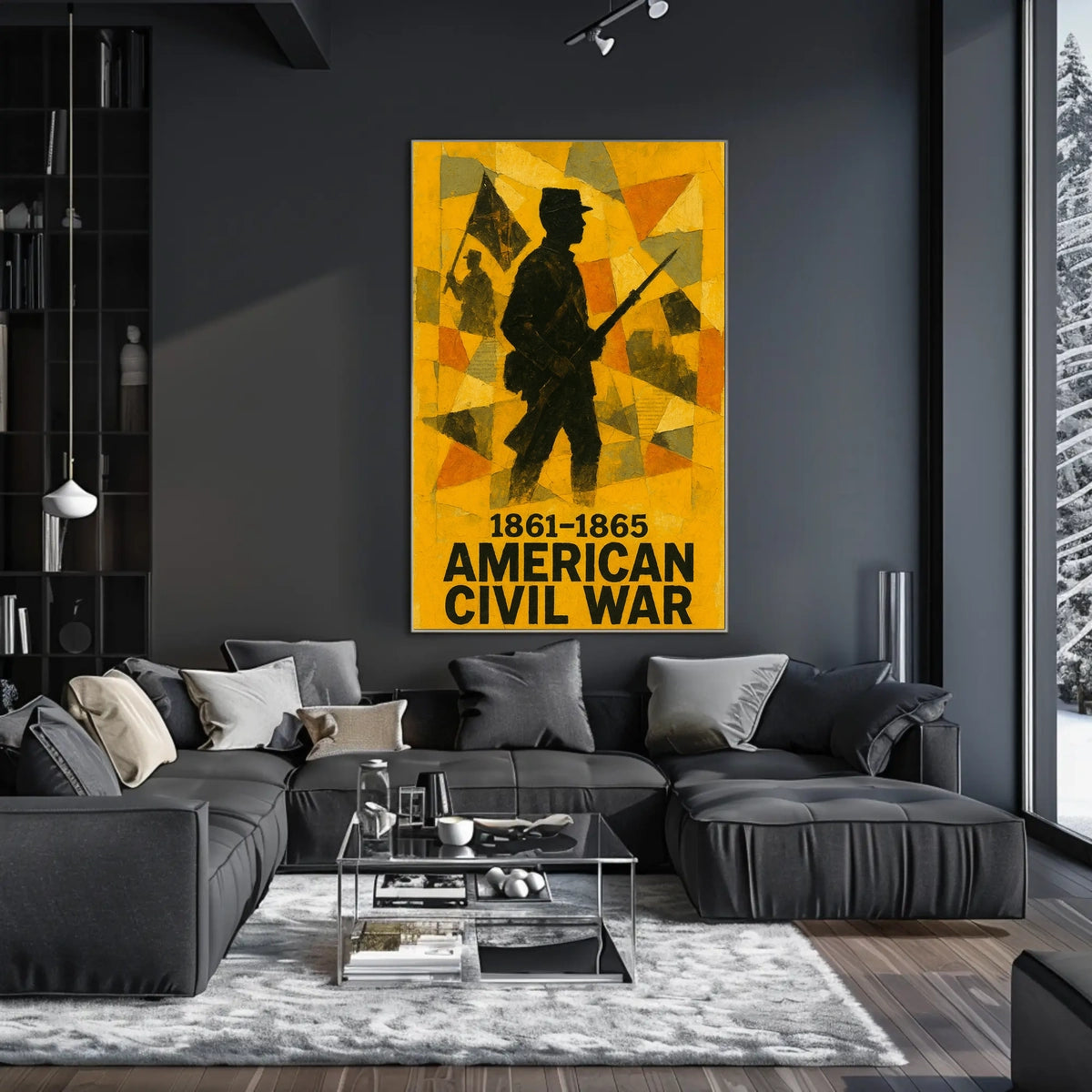 American Civil War Commemoration Poster