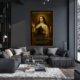 Saint Catherine de Ricci Religious Heritage Poster