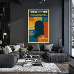 Thomas Jefferson 3rd President Poster