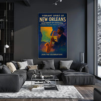 Vibrant Spirit of New Orleans Poster PosterGoat