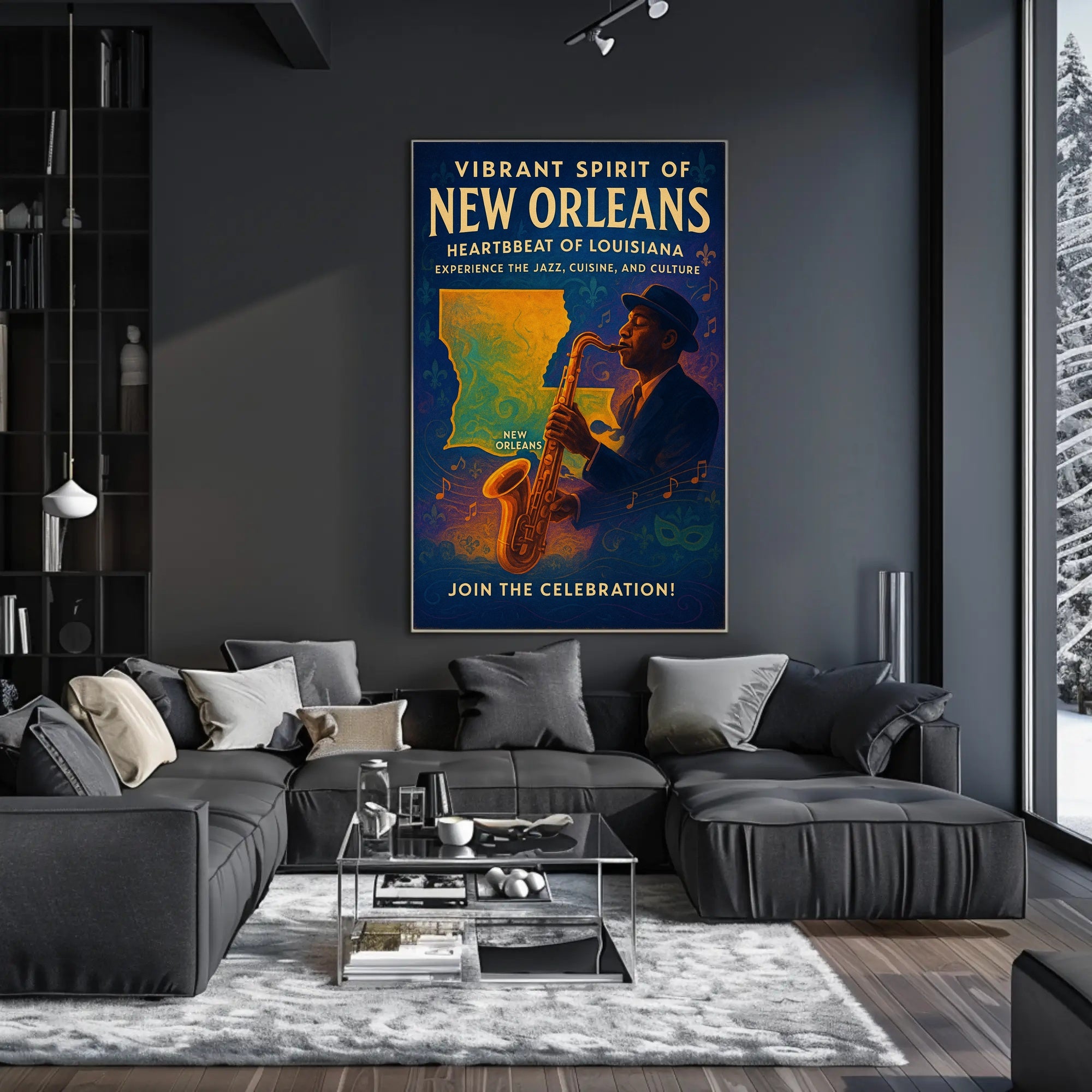 Vibrant Spirit of New Orleans Poster PosterGoat