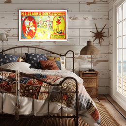 M.L. Clark & Son's Combined Shows Poster