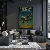 Observing History: Vintage North American O-47 Poster