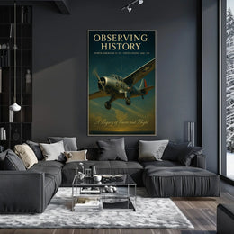 Observing History: Vintage North American O-47 Poster