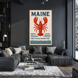 Discover Maine Poster