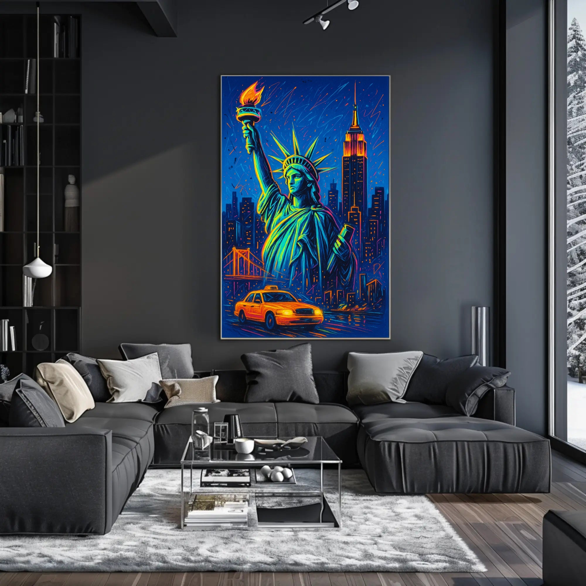 New York Nightlife Poster
