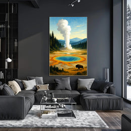 Yellowstone Serenity Poster PosterGoat