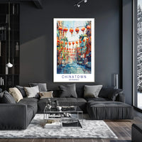 Chinatown in San Francisco Poster