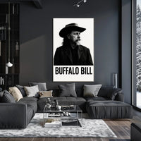 Buffalo Bill Historic American Old West Heritage Poster