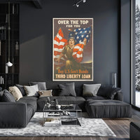 Third Liberty Loan Propaganda Poster for Patriotic Support