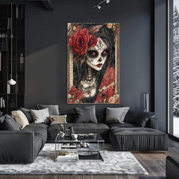 Day Of The Dead Elegance Poster