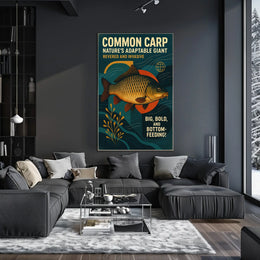 Common Carp Natures Adaptable Giant Poster