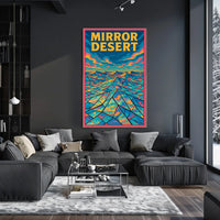 Mirror Desert Poster