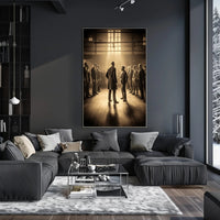 Confrontation in the Ring Poster