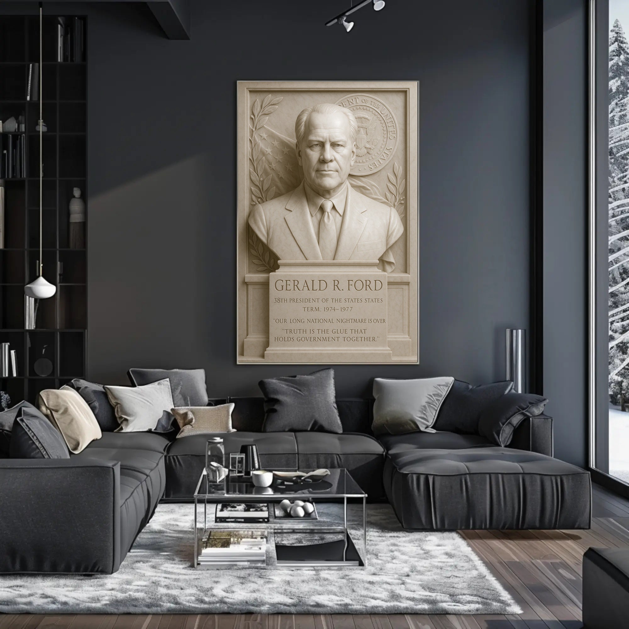 Gerald R. Ford 38th President Poster PosterGoat